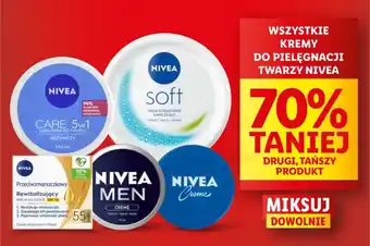 Lidl WSZYSTKIE KREMY DO PIELĘGNACJI TWARZY NIVEA oferta