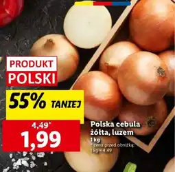 Lidl Polska cebula żółta, luzem oferta