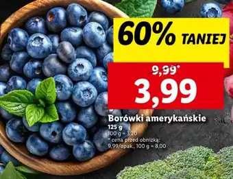 Lidl Borówki amerykańskie oferta