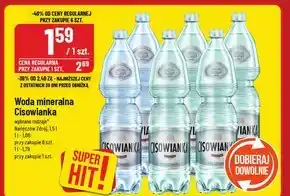 Polomarket Cisowianka Naturalna woda mineralna niegazowana niskosodowa 1 l oferta