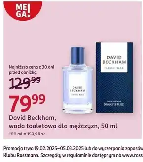 Rossmann Woda toaletowa dla mężczyzn oferta