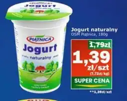 Społem Piątnica Jogurt naturalny 180 g oferta