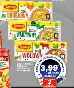 Społem Winiary Rosół drobiowy 120 g (12 sztuk) oferta