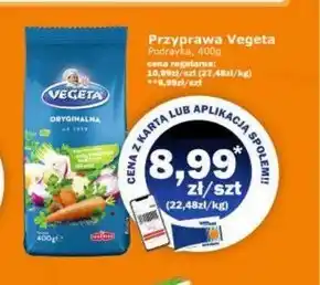 Społem Vegeta Przyprawa warzywna do potraw 400 g oferta