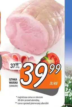 Społem Szczecin Szynka Sokołów oferta