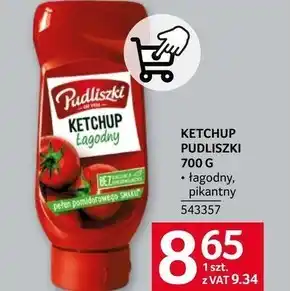 Selgros Pudliszki Ketchup łagodny 700 g oferta