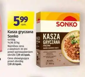 Społem Sonko Kasza gryczana prażona 400 g (4 x 100 g) oferta