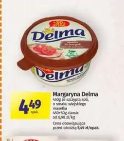 Społem Delma Margaryna póltłusta 39 % o smaku masła 500 g oferta