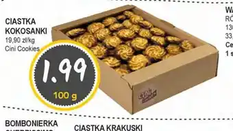 Słoneczko Ciasteczka kokosanki Cini Cookies oferta