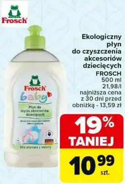 Carrefour Ekologiczny płyn do czyszczenia akcesoriów dziecięcych FROSCH oferta