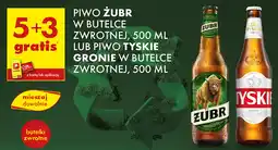 Biedronka Piwo Tyskie lub Żubr oferta