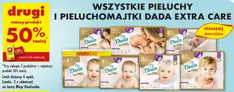 Biedronka Pieluchy i peluchomajtki Dada Extra Care oferta