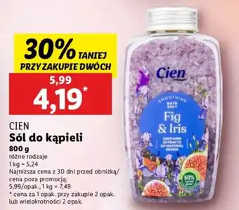 Lidl Sól do kąpieli oferta