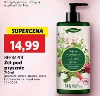 Lidl Żel pod prysznic oferta