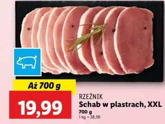 Lidl Schab w plastrach, XXL oferta