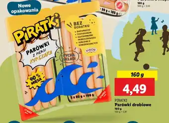 Lidl Parówki drobiowe oferta