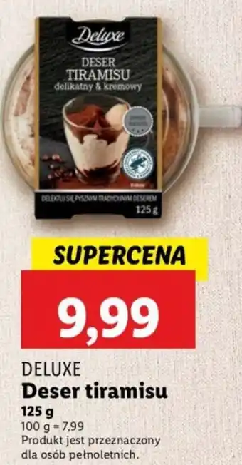 Lidl Deser tiramisu oferta