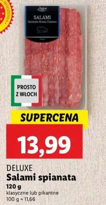 Lidl Salami spianata oferta