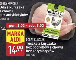 ALDI Tuszka z kurczaka bez podrobów Mięsne specjały zawsze świeże oferta