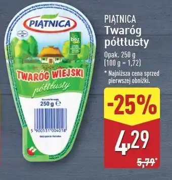 ALDI Twaróg półtłusty Piątnica twaróg wiejski oferta