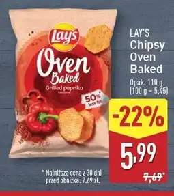 ALDI Chipsy grillowana papryka Lay's oven baked (prosto z pieca) Frito lay lay's oferta