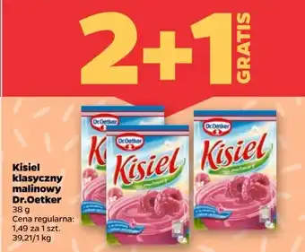 Netto Kisiel malinowy Dr. oetker oferta