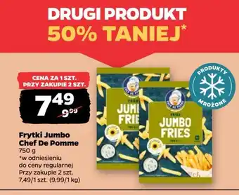 Netto Frytki jumbo Chef de pomme oferta