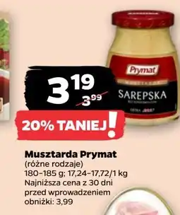 Netto Musztarda sarepska Prymat oferta