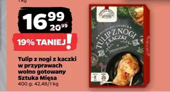 Netto Tulip z nogi z kaczki w przyprawach wolno gotowany SZTUKA MIĘSA NETTO oferta