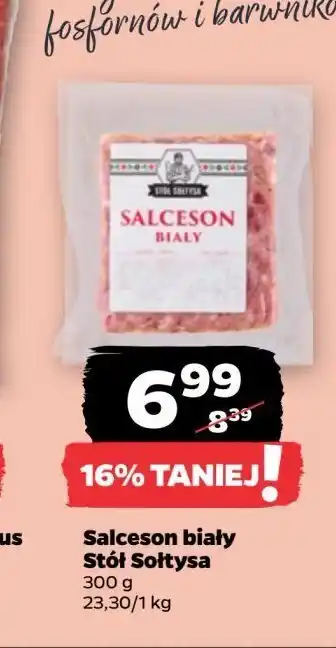 Netto Salceson biały Stół sołtysa oferta