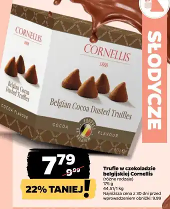 Netto Belgijskie trufle kakaowe Cornellis oferta