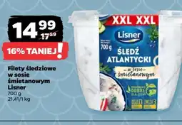 Netto Filety śledziowe w sosie śmietanowym Lisner oferta