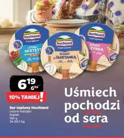 Netto Ser topiony z szynką Hochland oferta