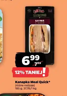 Netto Kanapka z szynką i serem MEAL QUICK SANDWICH oferta