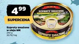 Netto Szproty smażone w oleju M&k oferta