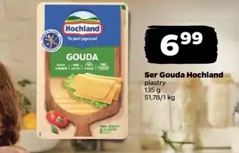 Netto Ser gouda plastry Hochland oferta