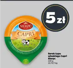 Netto Serek typu włoskiego capri Sierpc oferta