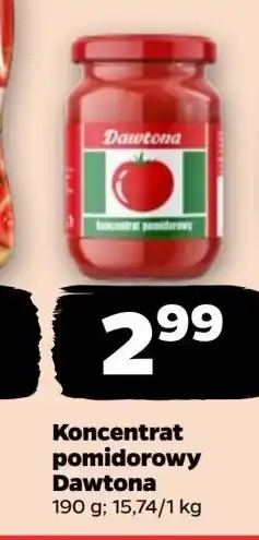 Netto Koncentrat pomidorowy Dawtona oferta