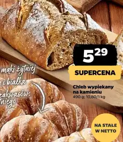 Netto Chleb wypiekany na kamieniu oferta