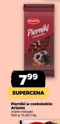 Netto Pierniki w czekoladzie deserowej Ariante oferta