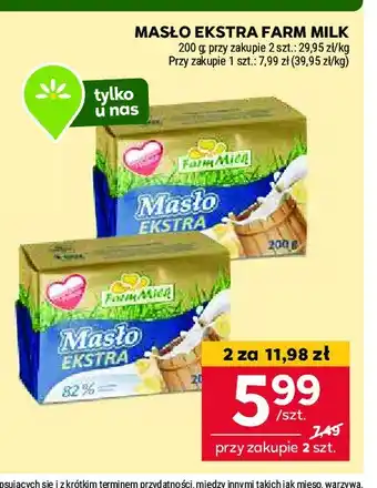 Stokrotka Masło ekstra Farm milk oferta