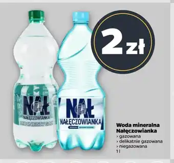 Netto Woda delikatnie gazowana Nałęczowianka oferta