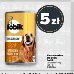 Netto Karma dla psa marchewka z kurczakiem Bobik oferta