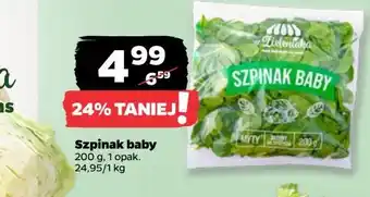 Netto Szpinak baby Z Zieleniaka Netto oferta