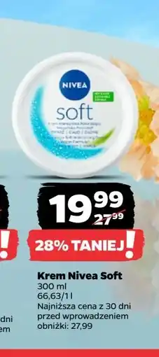 Netto Krem do twarzy i ciała intensywnie nawilżający Nivea Soft oferta