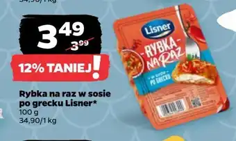 Netto Rybka po grecku Lisner Na Raz oferta