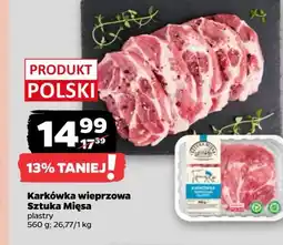 Netto Karkówka wieprzowa plastry Sztuka Mięsa Netto oferta