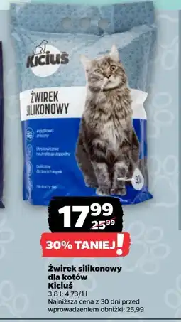 Netto Żwirek silikonowy Kiciuś oferta