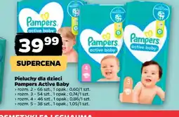 Netto Pieluszki dla dzieci 5 Pampers Active Baby oferta