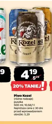 Netto Piwo Kozel Lezak oferta